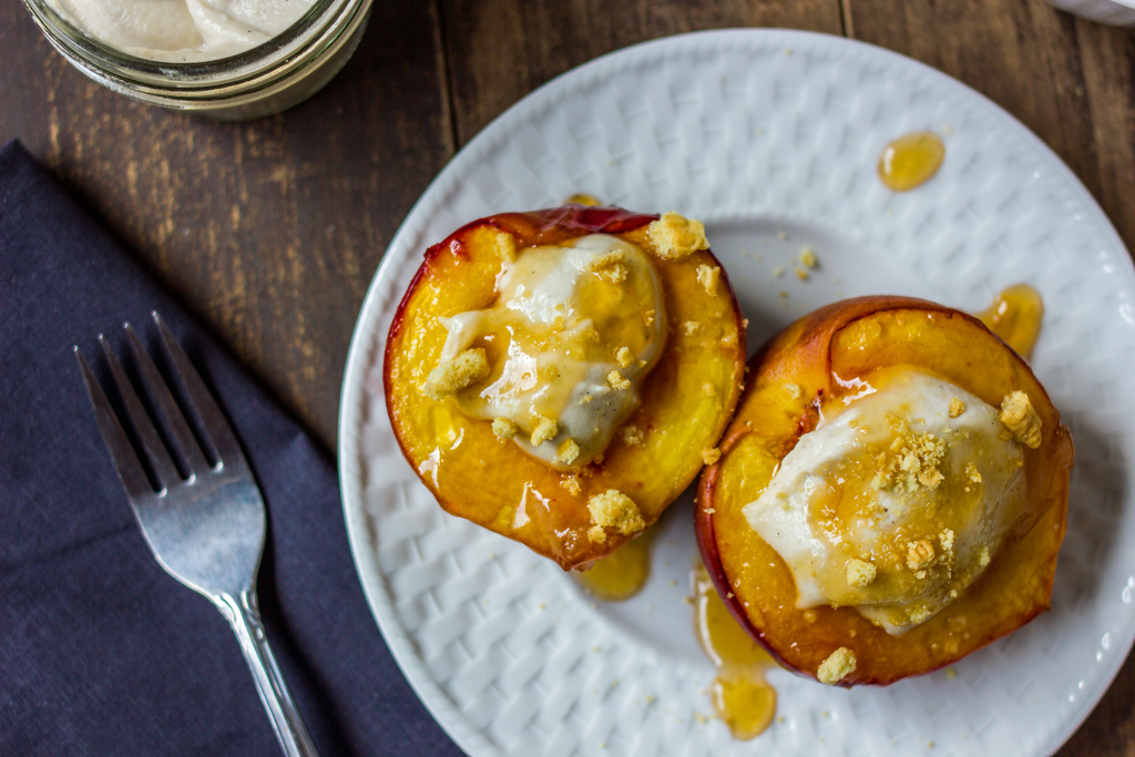 roasted peaches desserts