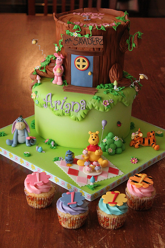 Disney Winnie the Pooh cake