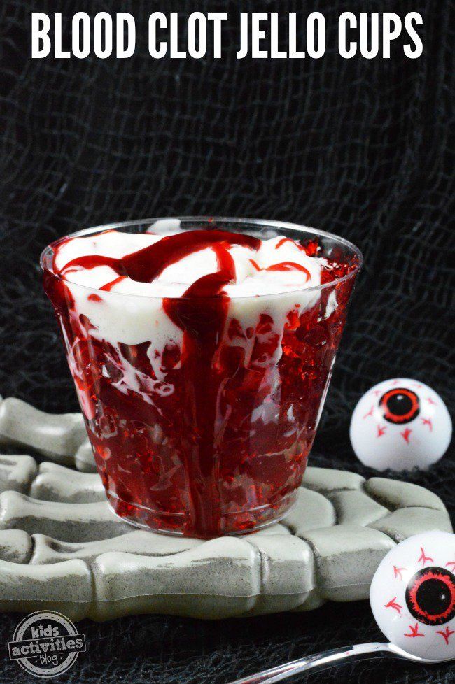 blood clot jelly