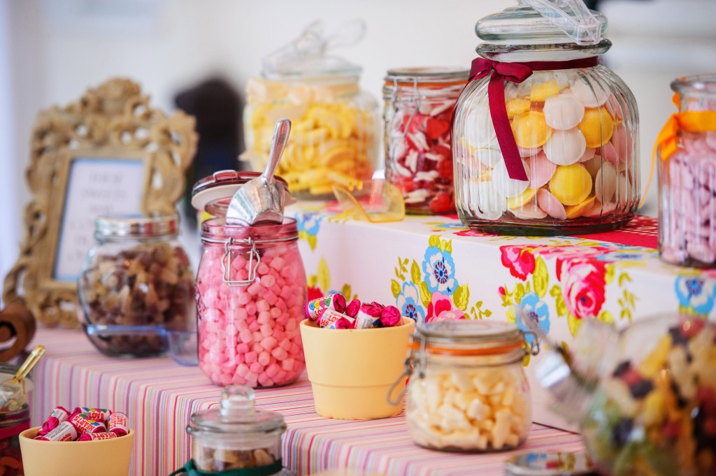 sweet glass jars