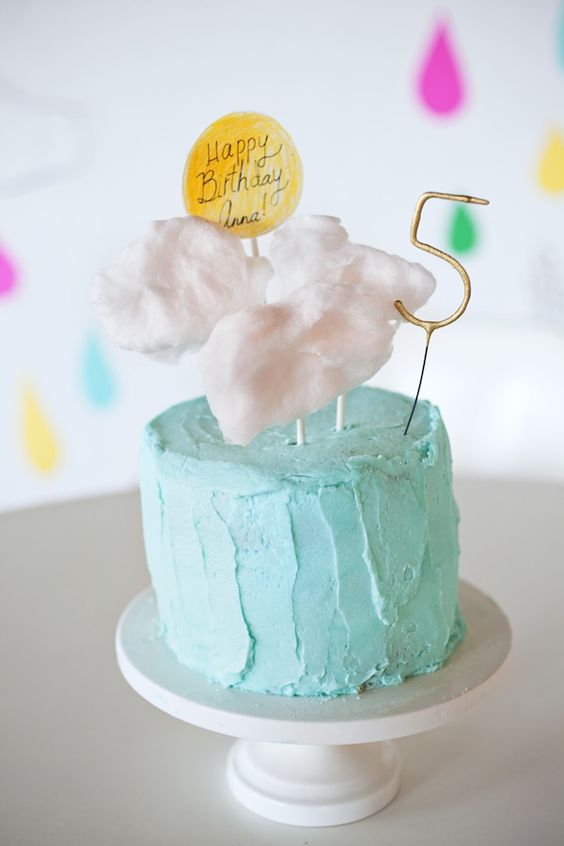 candy floss cake