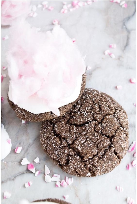 candy floss cookies