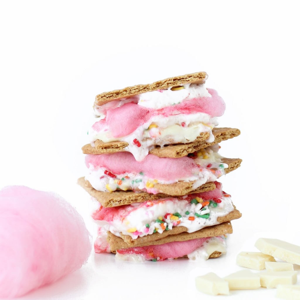 candy floss smores