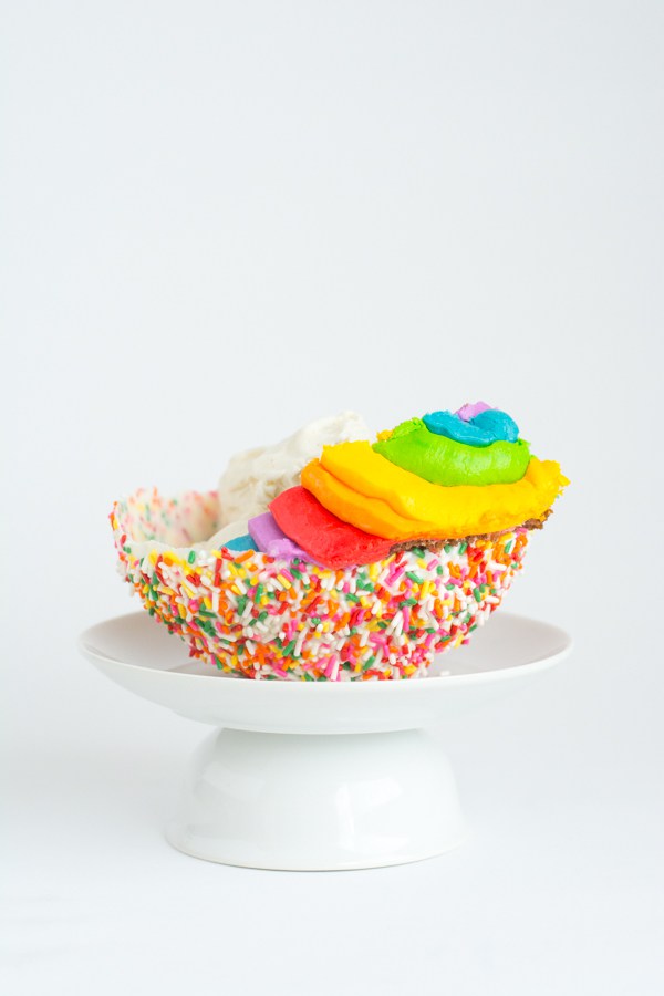 funfetti edible bowl