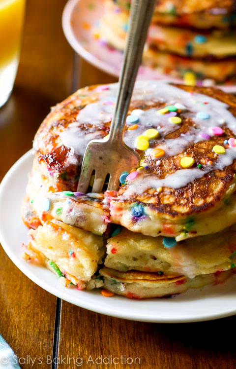 funfetti pancakes