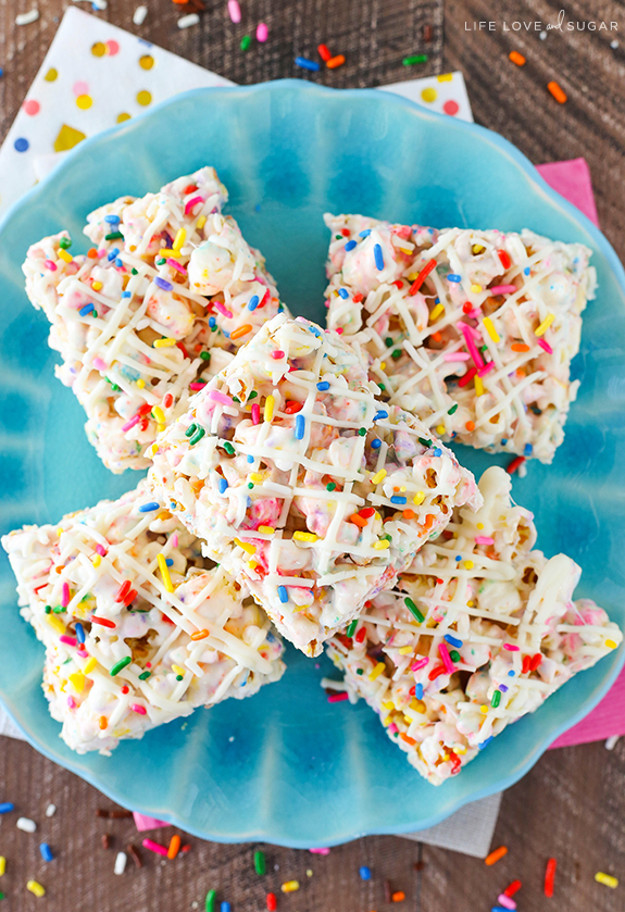 funfetti popcorn sprinkles