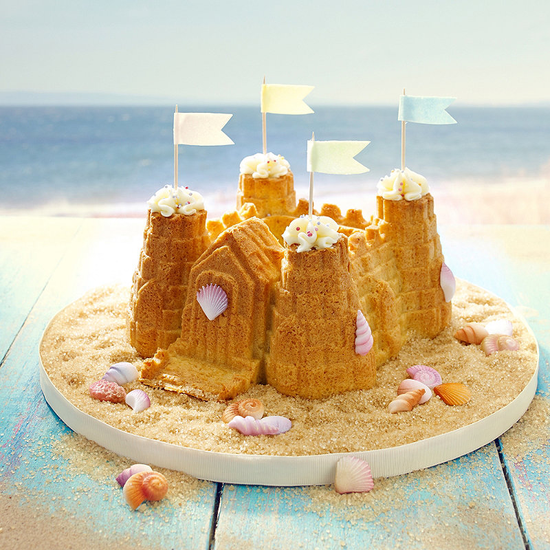 sandcastle cake 4