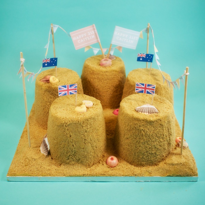 sandcastle cake 6