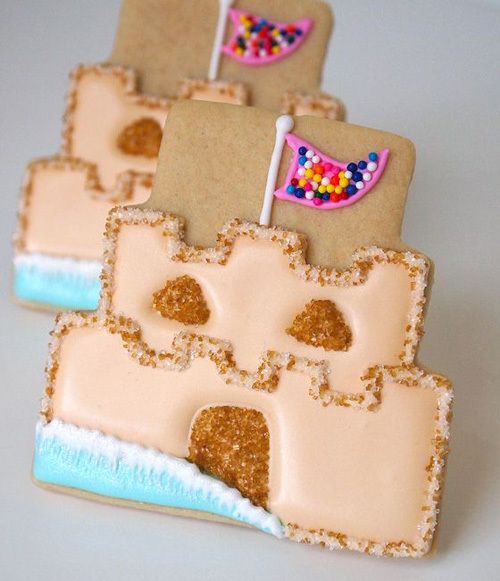 sandcastle cookies