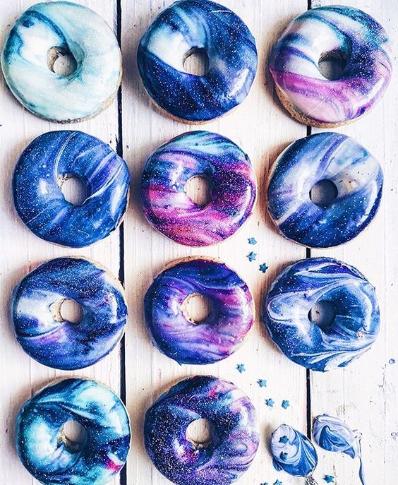 galaxy donuts