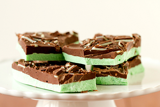 mint chocolate bark