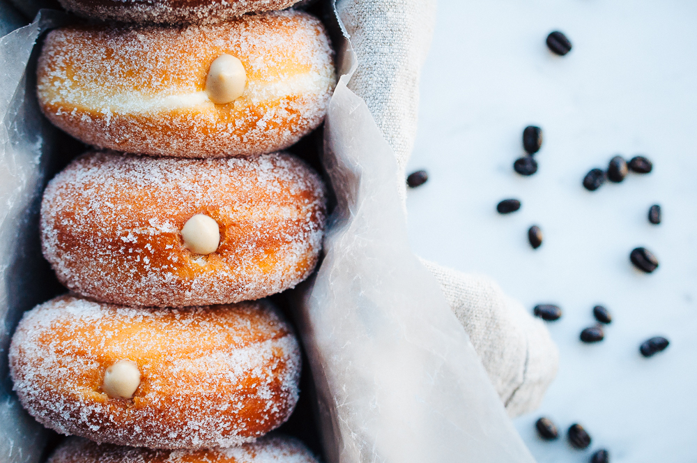 coffee creme donuts