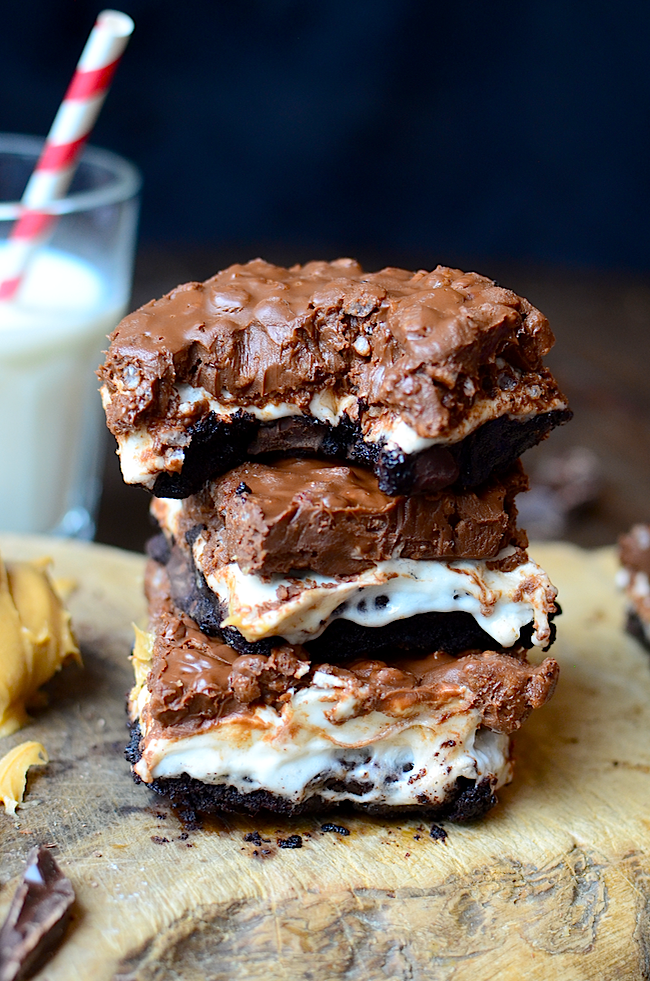 super marshmallow brownies