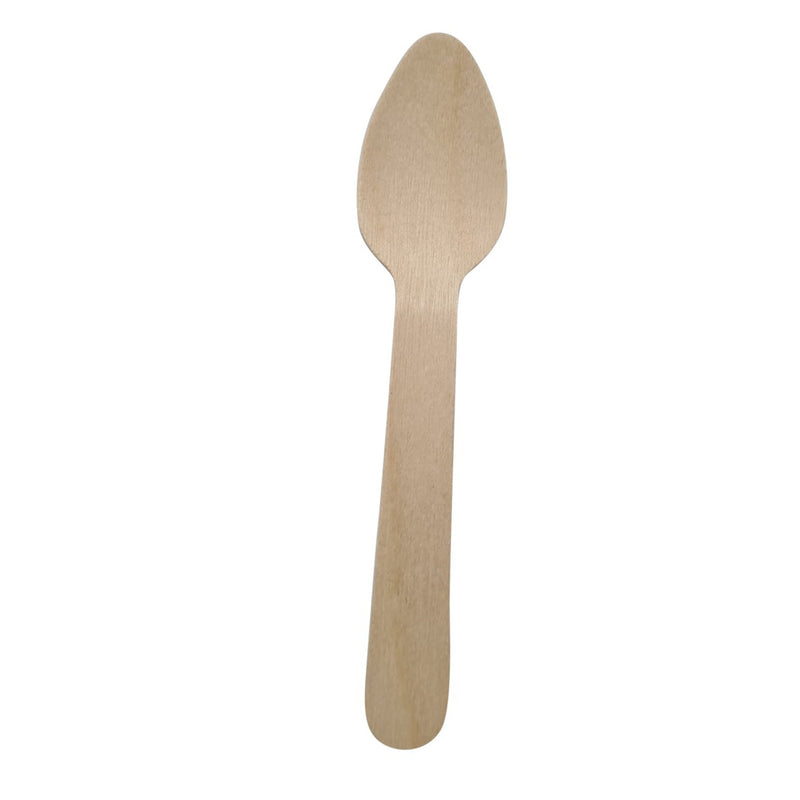 Eco Wooden Tea Spoons 110mm – Retail & Bulk Packs