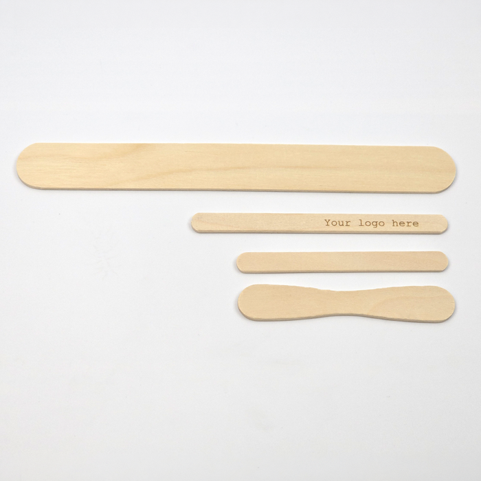 Custom Printed Wooden Ice Lolly Sticks – Laser Engraved, No Minimum Order