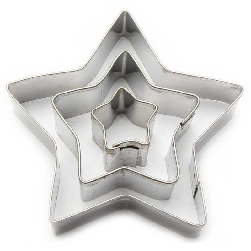 Star Fondant Cutter Set on a white background