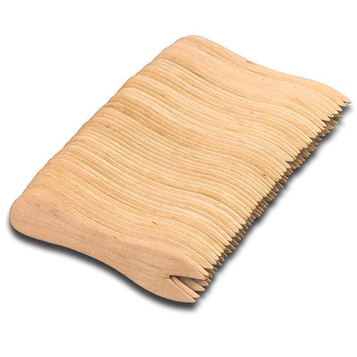 Wooden Chip Forks Biodegradable Packs 1,000 & 10,000