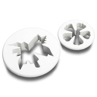 5 Leaf Clover and Leaf Cutter on a white background