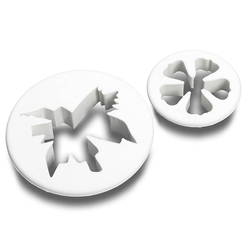 5 Leaf Clover and Leaf Cutter on a white background