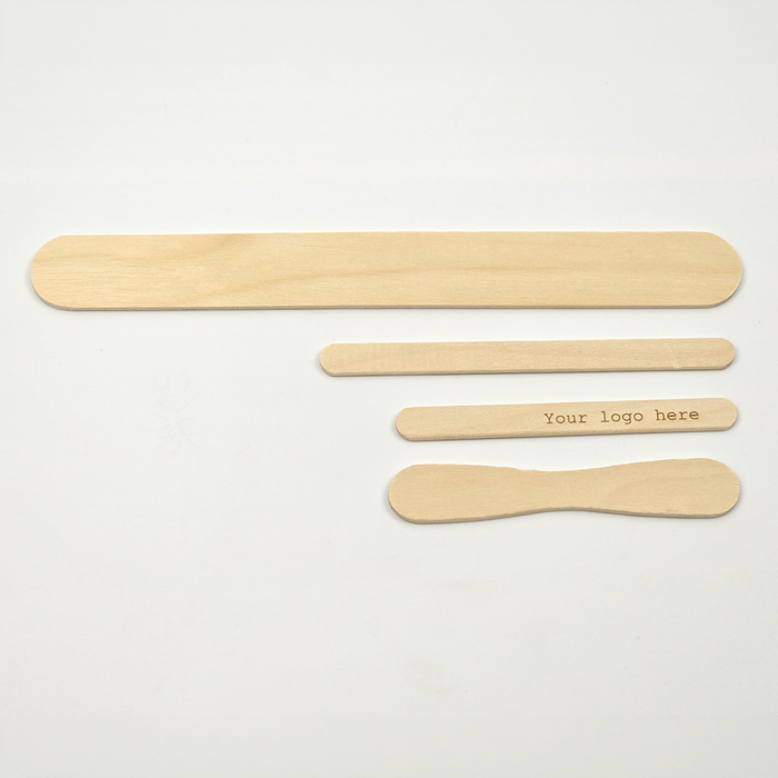 Custom Printed Wooden Ice Lolly Sticks – Laser Engraved, No Minimum Order