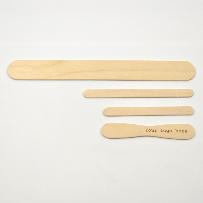 Custom Printed Wooden Ice Lolly Sticks – Laser Engraved, No Minimum Order