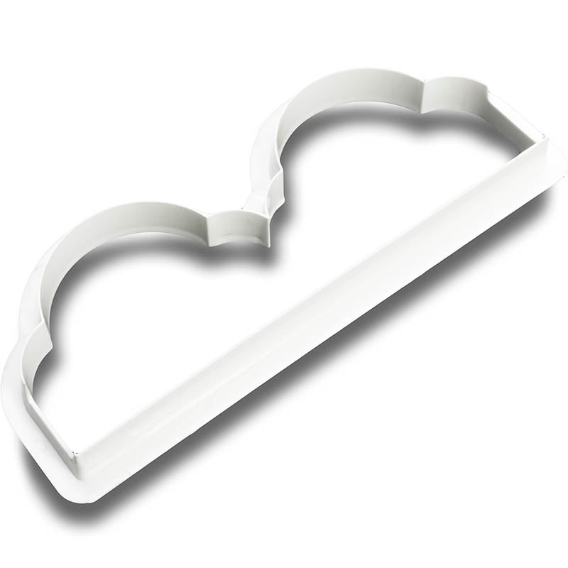 Wavy arch curve Fondant Edge Cutter on a white background