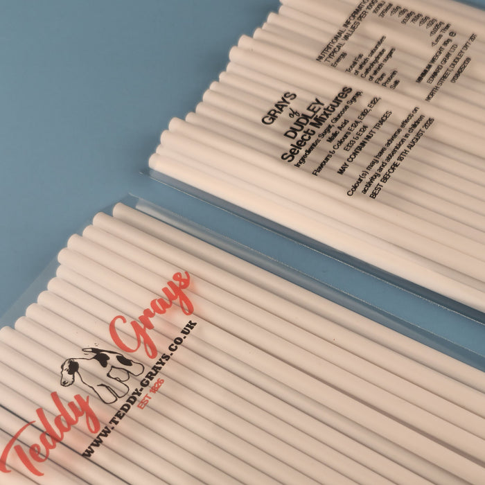 Personalised sweet packaging bags for confectionery brands showing logo print quality
