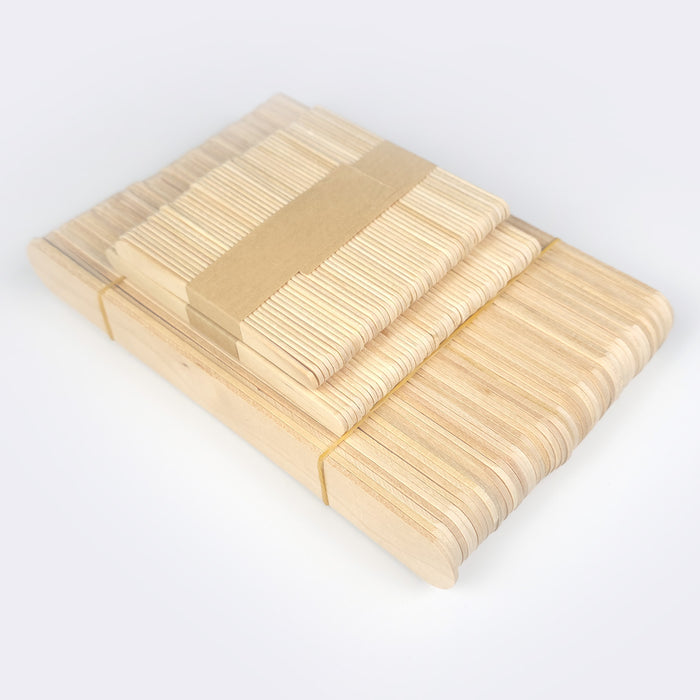 Flat Wooden Ice Lolly Sticks – Bulk & Retail Packs