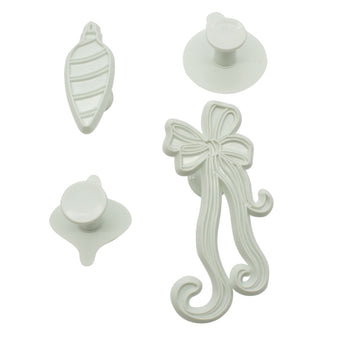 Set fondant veiner on a white background