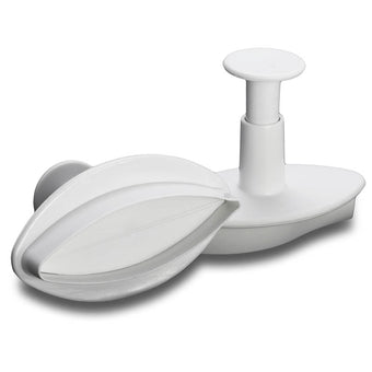 Veined Lilly Leaf Fondant Plunger Set