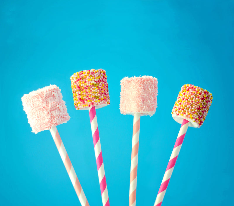 Hollow Paper Cake Pop Sticks – Biodegradable Pack of 25