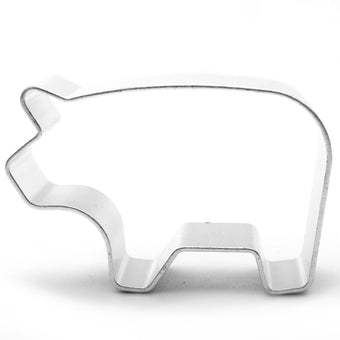 Pig Cookie Cutter on a white background