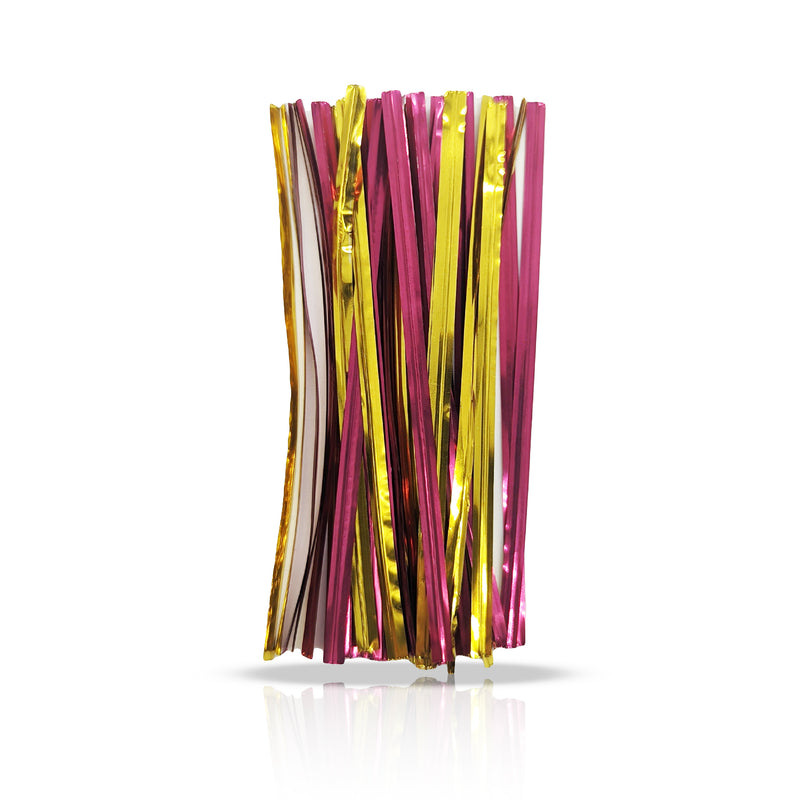 Twist Ties Assorted Designs – Bulk & Retail Packs