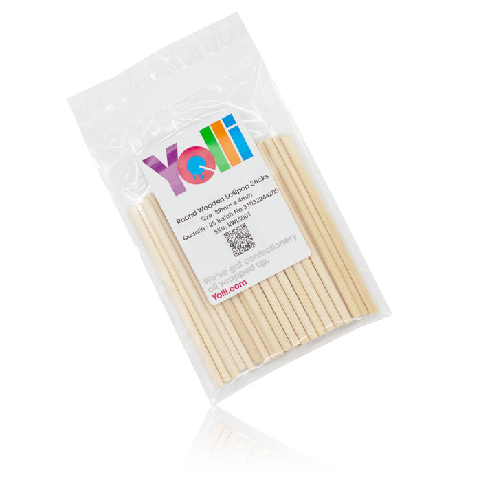 Wooden Lollipop Sticks for Cake Pops & Lollipops - Bulk & Retail Packs