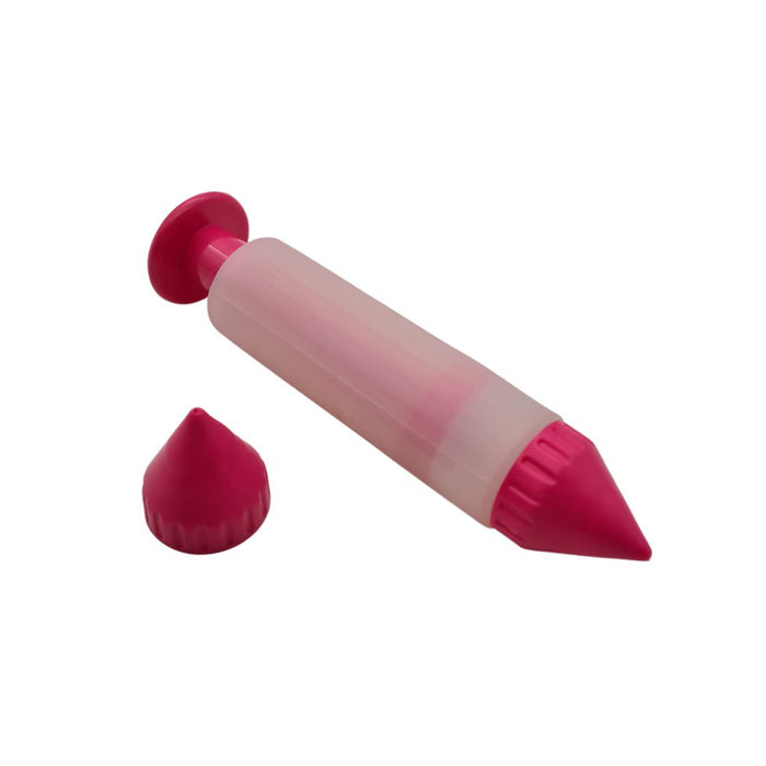 Cake decorating icing pen on a white background