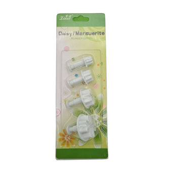 Packaging of flower plunger cutter tools on a white background.