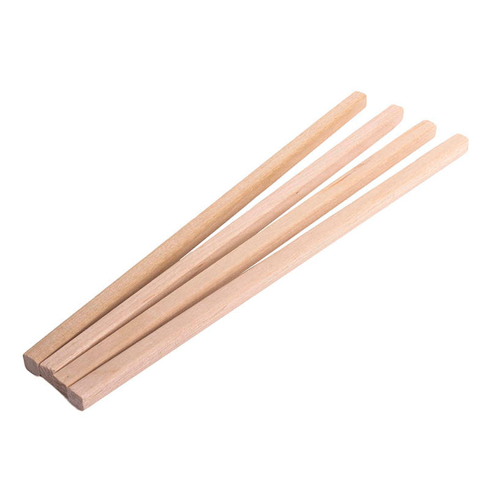 Square Wooden Toffee Apple Sticks  – Bulk & Retail Packs