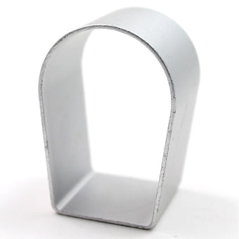 Tomb Stone Shape Cookie Cutter – stainless steel on a white background