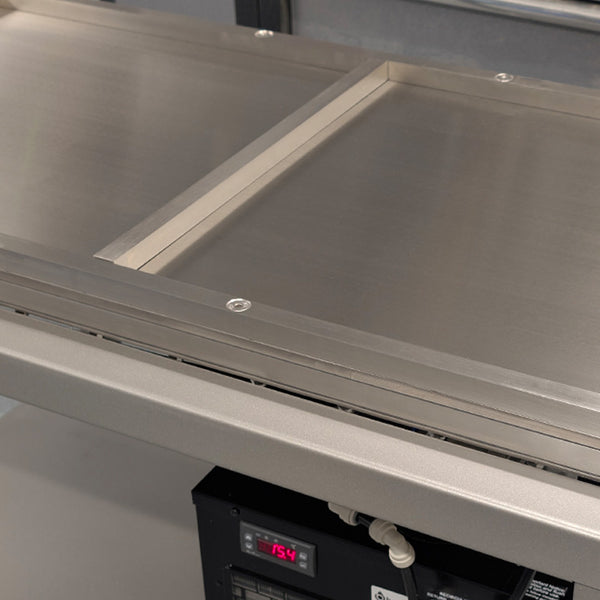 Hygienic surface stainless steal