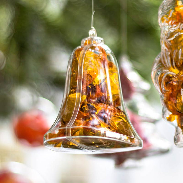 Fillable Bell Shaped Christmas Decoration x 1