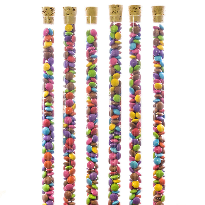 Clear Plastic Sweet Tubes with Cork Lids – Small & Bulk Packs