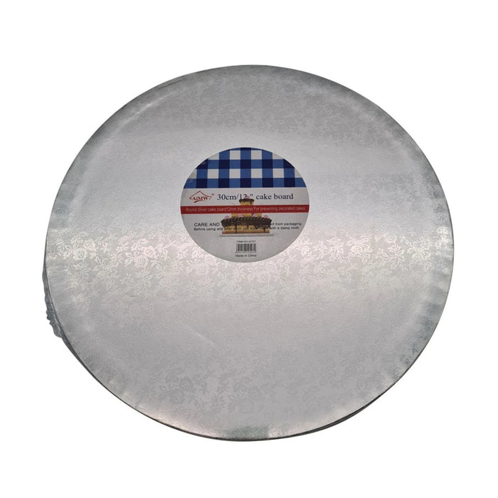 Clearance — Damaged Silver Cake Boards Mixed 8" / 10" / 12"