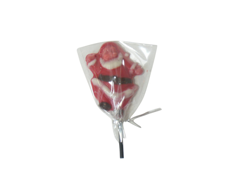 Chocolate Mould Father Christmas Lollipops PET