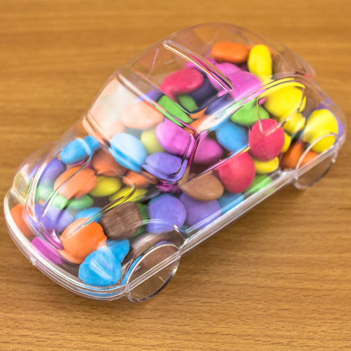 Car Shaped Fillable Plastic Container Packaging