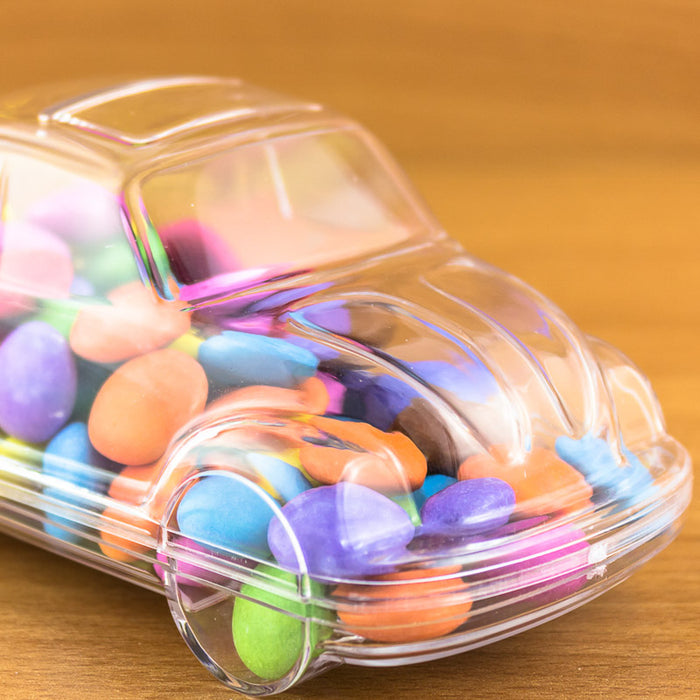 Car Shaped Fillable Plastic Container Packaging