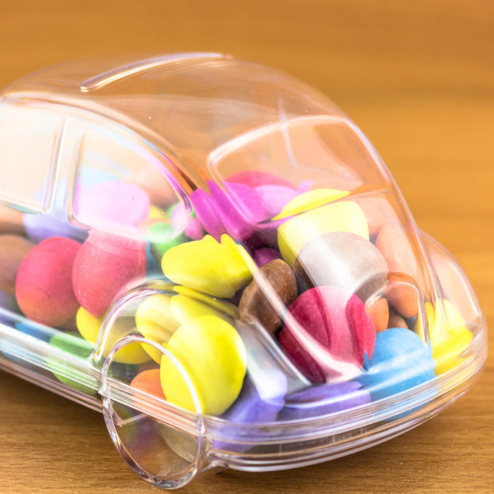 Car Shaped Fillable Plastic Container Packaging