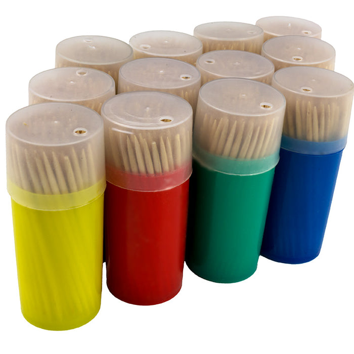 Wooden Toothpicks 65mm Birch Wood – Pack of 1200