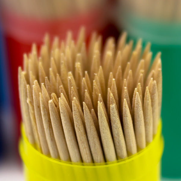 Wooden Toothpicks 65mm Birch Wood – Pack of 1200