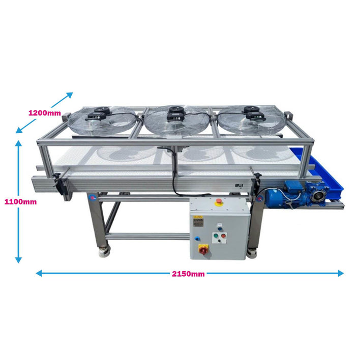 Mini Cooling Conveyor for Confectionery Manufacturing – MCC01