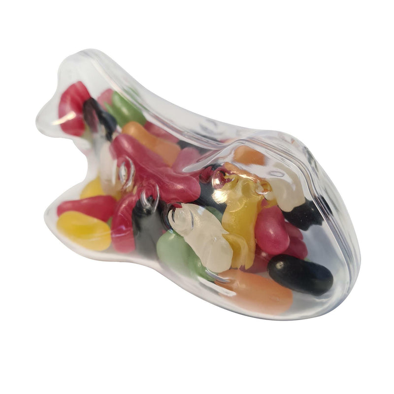 Aeroplane Sweet Container – Clear Plastic Gift Box